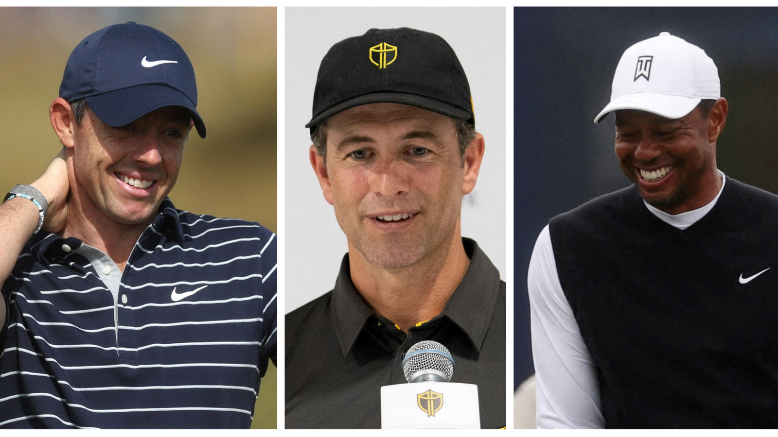 Adam Scott's curious comments about Tiger and Rory: "Is someone making that up?"